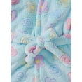 thumbnail image 6 of WIBACKER Fleece Bathrobe for Girl Boy Toddler Kids Cartoon Ear Hooded Towels Spa Beach Plush Robe, 6 of 8