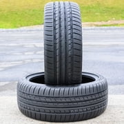 Set of 4 (FOUR) Cosmo MuchoMacho 195/45R16 ZR 84W XL All Season Performance Tires Fits: 2012 Fiat 500 Abarth, 2013-18 Fiat 500 Abarth Cabrio