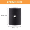 thumbnail image 2 of FENGGUIQU Table Football Parts Foosball Table End Caps Black PVC 16pcs for Fan Gear, 2 of 8