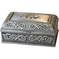 thumbnail image 2 of New Irish Money Clip Claddagh Stainless Steel Made in Ireland Mullingar Pewter, 2 of 5