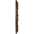 thumbnail image 4 of Ekena Millwork 12 1/4"OD x 7 1/2"ID x 7/8"P Ribbon with Bow Ceiling Medallion (Fits Canopies up to 7 1/2"), Hand-Painted Root Beer Crackle, 4 of 6