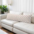 thumbnail image 2 of Orange Floral Body Pillow Cover 20 x 54 Inch Decorative Pillow Cover Rustic Leaves Flowers Country Botantical Lumbar Pillowcase Seasonal Rectangle Cushion Case for Couch Sofa Bed Living Room, 2 of 9