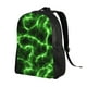 thumbnail image 2 of Balery Green Lightning Mochila - Mochila Estilosa y Duradera para Laptop de 15 Pulgadas con Tela Oxford Impermeable, 2 of 8