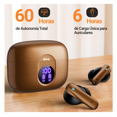 thumbnail image 2 of Audífonos inalámbricos bluetooth Ears Belug, Café oscuro, 2 of 5