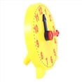 thumbnail image 4 of 10pcs 4 Inch Student Learning Clock Time Model Teacher Gear Clock 12/24 Hour School Learning Tools,10 x Student Learning Clock Model,yellow, 4 of 8