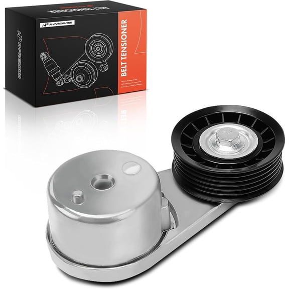 A-Premium Belt Tensioner Assembly with Pulley Compatible with Ford Mustang 2005-2010 4.0L, Replace# 5R3Z6B209BA
