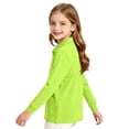 thumbnail image 3 of Abcomgle Girls Uniform Shirts Size 10 Long Sleeve Pique Polo Shirt with Collar Button Down School Uniform Shirts for Girls Moisture-Wicking Classic Girls Pullover, 3 of 7