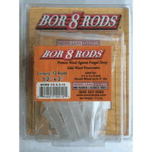 Bor8 Rods Pack of (12) 1/2" x 2"