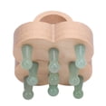 thumbnail image 1 of Pongnas Cabello Masajeador del cuero Cabelludo, Masajeador de Cuero Cabelludo Portátil de Madera de Madera Masaje del Cuero Cabelludo ergonómico de Cuatro Hojas de Trébol, 1 of 7