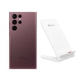 thumbnail image 1 of Celular Samsung S22 Ultra Reacondicionado 128gb Borgoña + Base Cargador Samsung Galaxy SM-S908U, 1 of 4