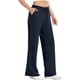 thumbnail image 2 of Pantalones Largos para las Mujeres Pantalones de Invierno Cálidos Upf 50 + Cintura Elástica Cordón Bolsillos Laterales Pierna Recta Hendidura Lateral, 2 of 7