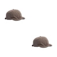 thumbnail image 1 of Gorra de béisbol Retro Sonducket de algodón para mujer color Caqui Negro Café ajustable, 1 of 6