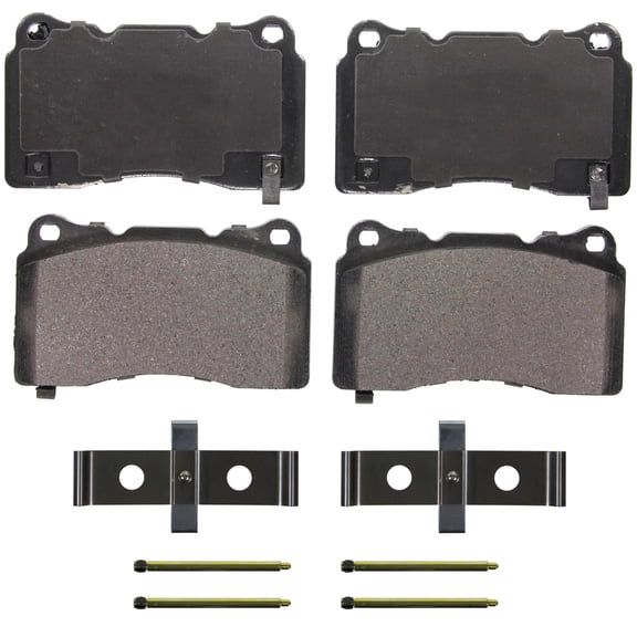 Wagner QuickStop ZX1050A Semi-Metallic Disc Brake Pad Set Fits select: 2011-2012 FORD MUSTANG GT, 2007-2010 FORD MUSTANG SHELBY GT500