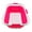 White/Rose Pink, variant on SAMMART 30L (8 gallon) Collapsible 3 Handled Plastic Laundry Basket - Foldable Pop Up Storage Container/Organizer - Portable Washing Tub - Space Saving Hamper/Basket