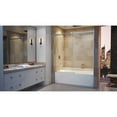 thumbnail image 5 of DreamLine Enigma Air 56-60 in. W x 62 in. H Frameless Sliding Tub Door in Brushed Stainless Steel, 5 of 10