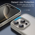 thumbnail image 5 of JETech Matte Case for iPhone 16 Pro Max 6.9-Inch, Shockproof Military Grade Drop Protection, Frosted Translucent Back Phone Cover, Anti-Fingerprint (Natural Titanium), 5 of 6