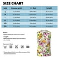 thumbnail image 6 of Bixox Men's Butterflies2 Printed Shirt Sleeveless Fitness Tank Top-3X-Large, 6 of 7