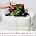 thumbnail image 6 of Frog Decorative Velvet Jewelry Box with Removable Compartment - Portable Necklace Organizer - Great Gift!, 6 of 7