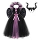 thumbnail image 2 of Disfraz de bruja vampiro para niñas, disfraz de reina malvada, tutú, YOFEEL YOFEEL, 2 of 2