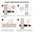 thumbnail image 5 of ZYX Heavy Duty Stainless Steel Band for Apple Watch, Men's Solid Metal Business Strap, Slive Gold, 38mm/40mm/41mm/42mm(series 11 10), 5 of 6