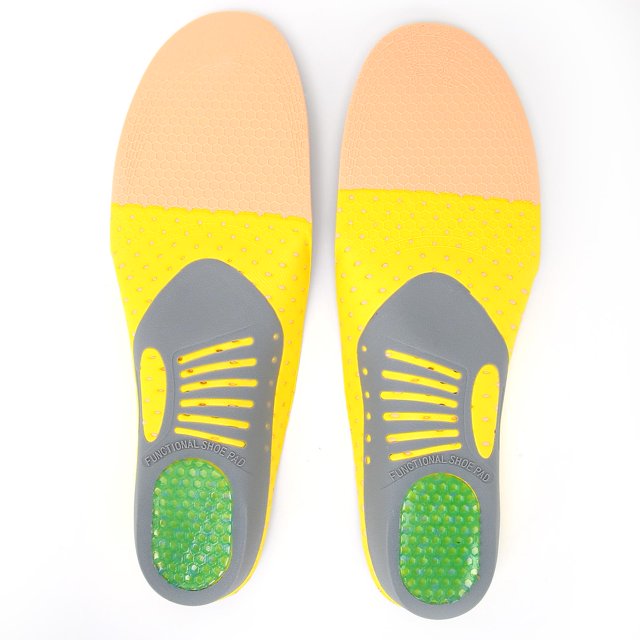 Haofy Shoes Insoles Shock Absorption Absorb Sweat Arch Support Shoe Inserts For