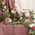 thumbnail image 4 of Opvise Artificial Flowers with Flexible Wire Stems for DIY Wedding Bouquets, Centerpieces, Home Decor - Realistic PE Foam Roses, 25cm Stems, Vibrant Colors & Green Leaves, 4 of 8