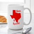 thumbnail image 6 of CafePress - Texas Born & Raised Large Mug - 15 oz Ceramic Large White Novelty Mug, 6 of 6