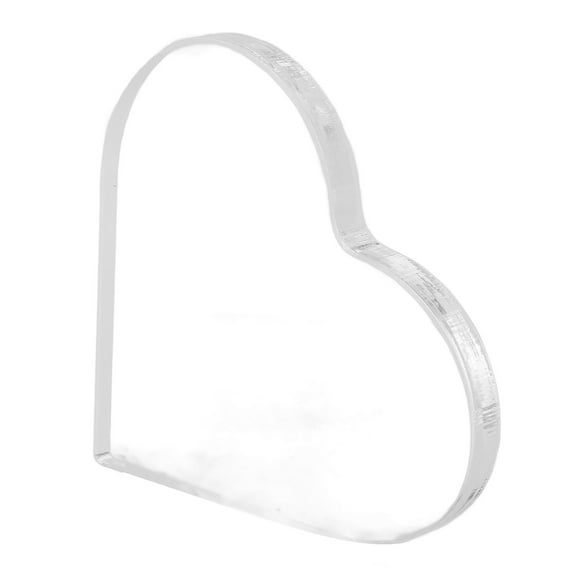 GOOHOCHY  Clear Acrylic Desktop Blanks Engraved for Craft Projects Transparent