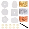 thumbnail image 1 of Bangcool Coaster Mold Set DIY Decorative Portable Coaster Making Kit Resin Craft Kit, 1 of 10