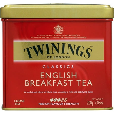 Twinings of London? English Breakfast 200g Loose Tea 7.05 oz. Tin