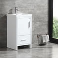 Wonline 18 inch Bathroom Vanity for Small Space Cabinet Farmhouse ...