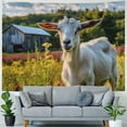 thumbnail image 4 of Goat Print Tapestry For Bedroom,Tapestry Wall Hanging   Apestries Wall Tapestry For Dorm Living Room, 4 of 6
