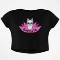 thumbnail image 1 of Llamaste Junior Boxy Crop Top T Shirt, 1 of 1