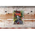 thumbnail image 4 of YCCJ-Frida Kahlo Wall Art Print, Home Decor Unframed Poster Wall Art Canvas Artwork for Living Room, Pictures for Bedroom Painting (8"x12" - Ready to Hang, Frida Kahlo Flower Quenn 2), 4 of 7