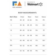 Free Assembly Men’s Everyday Cotton Tee with Short Sleeves, Sizes S-3XL