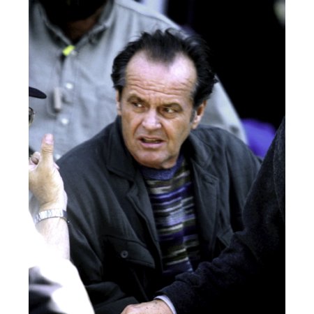 Jack Nicholson on the Old Friends film set in New York City Photo