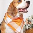 thumbnail image 4 of Dog Plaid Bandana, Pet Dog Triangle Scarf, Pet Neckwear Apparel with Fringed Trim - for Small Medium Dogs, Daily Wear, Party Decoration, Outdoor Activities, 4 of 4