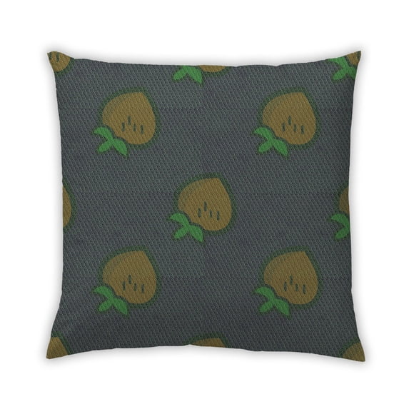 Ahgly Company Outdoor Square Contemporary Throw Pillow, 18 inch by 18 inch