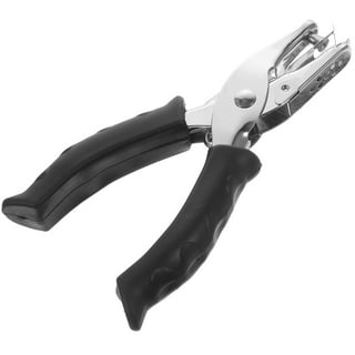 Slot Hole Punch,Portable Handheld Hole Puncher Heavy Duty,T Slot Hole Punch  Tool Paper Puncher Badge Holder,Badge Hole Punch Hook Clamp Pliers Kids  Adults,Home DIY Craft Handhed Punching Cards 