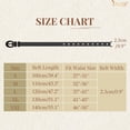 thumbnail image 4 of JASGOOD Women Leather Belt for Jeans Pants Fashion Ladies Skinny Dress belt with Gold Buckle, 4 of 10