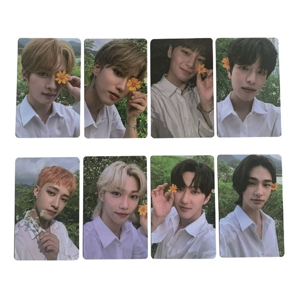 MesaSe FeiraDeVaidade 8Pcs Photo Cards Kpop The Lastest Fashion New Lomo Photo Card Hd Photograph Collectable Small Postcard Set For Fans
