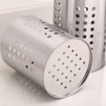 thumbnail image 5 of Stainless Steel Drying Rack for Fork Spoon Chopstick,Storage Cylinder, Tableware Drainer Storage Rack Kitchen Accessories Organizer, 5 of 7