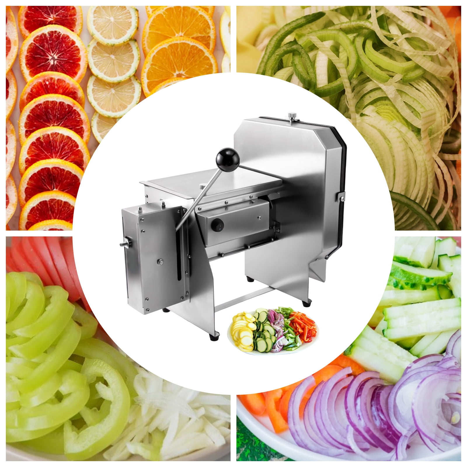 220V/180W Automatic Potato And Radish Slicing Machine Multi-Function And  High Efficiency Vegetable Cutter 220 Electric Slicer