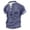 Black, variant on T-shirts for Men Retro Tie Casual Color Matching Short Sleeved Men's Tie Up Short Sleeves Trendy Short Sleeves