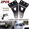 thumbnail image 2 of 1 Pair Car Upper Bar Mounting Brackets Kits Compatible For Off-road Roof Led Light Strip Bracket, 2 of 8