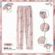 thumbnail image 4 of Sanrio Hello Kitty pantalones de pijama Anime Kuromi Cinnamoroll My Melody camisón de franela Kawaii Y2K niñas ropa de descanso de felpa invierno, 4 of 4
