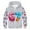 Grey, variant on 67 Hoodie Kids Six Seven Meme Jacket Zip Up Sweatshirt Boys Girls Ice Cream Printed Casual 6 7 Coat Spring Autumn Winter