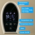 thumbnail image 3 of TCMT 16L Tankless Water Heater Liquid Propane Gas, 4.2 GPM On-Demand Instant Hot Water Heater, Indoor Whole House Gas Water Heater, Digital Display & Touch Screen, Thermostatic & Energy Saving, 3 of 12