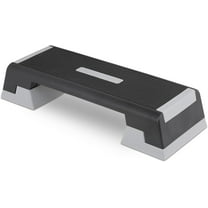 SLSRFD Aerobics Stepper Platform for Exercise Adjustable Compact Workout Step for Cardio, Core and Strength Training