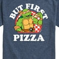 thumbnail image 3 of Teenage Mutant Ninja Turtles - But First Pizza - Men's Short Sleeve Graphic T-Shirt, 3 of 5